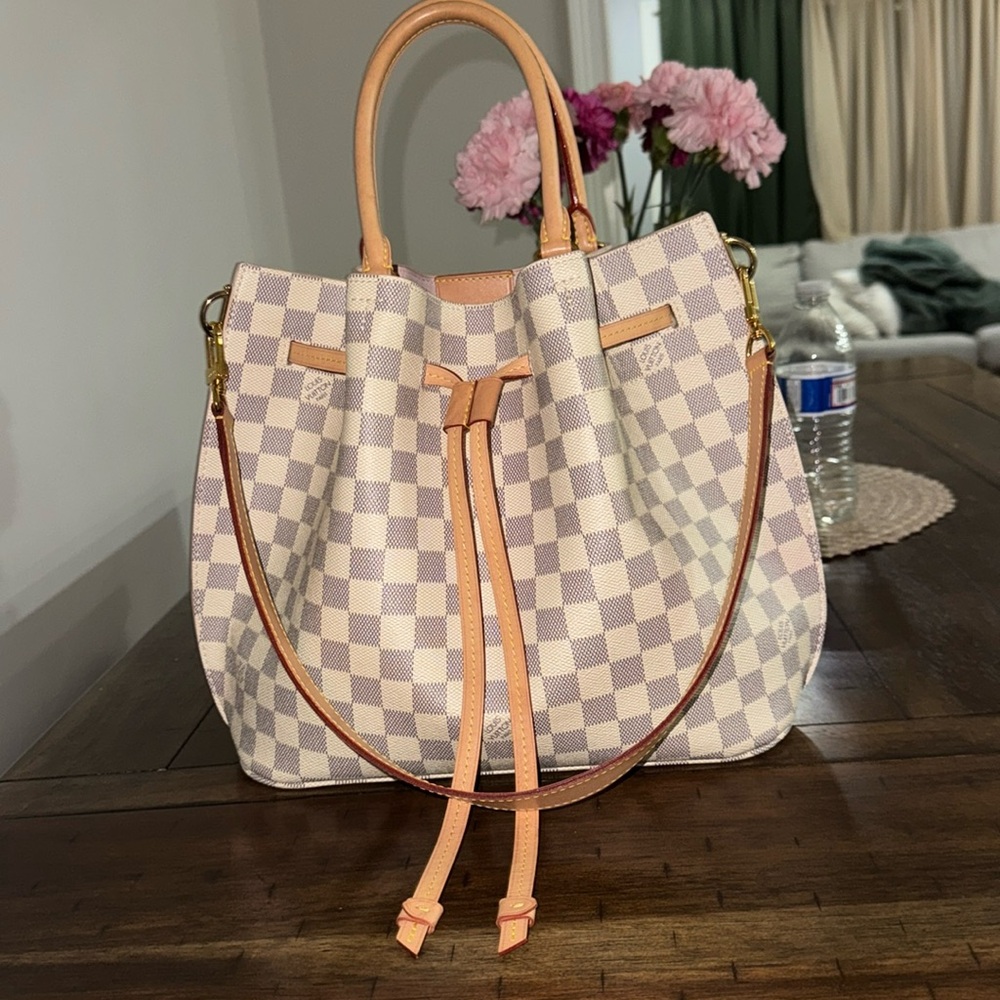 LV Girolata damier azur shoulder bag